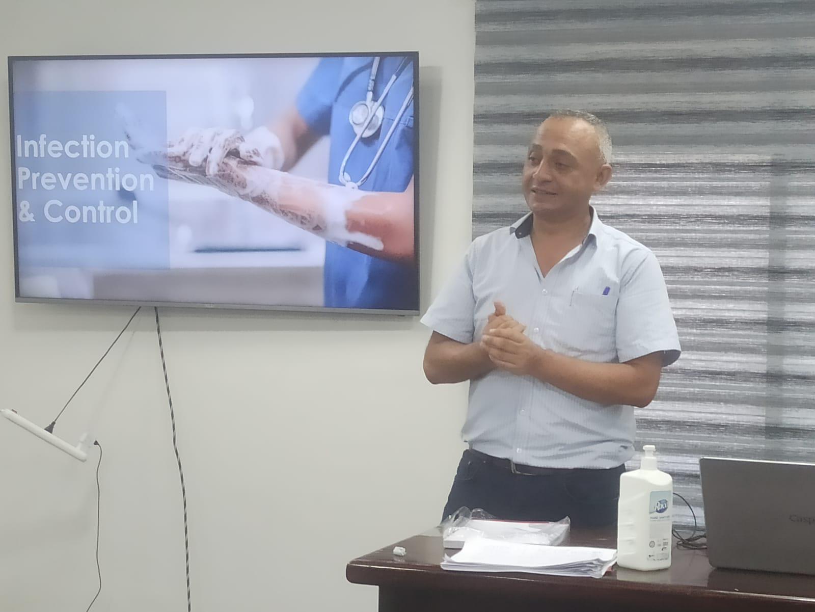 Training to Strengthen Healthcare Facility Safety in Gaza | تدريبات لتعزيز سلامة المرافق الصحية في غزة.