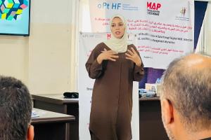 جمعية إنقاذ المستقبل الشبابي تدرب 320 من الكوادر الصحية لتعزيز الوقاية من العدوى وإدارة النفايات الطبية